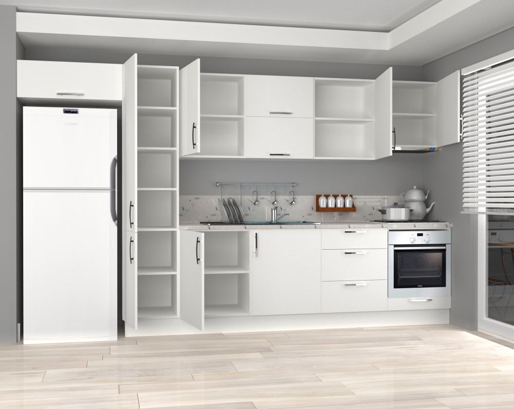 Bergama Modern Mutfak Dolabı
